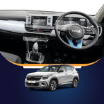 Kia Seltos 8 inch infotainment, cluster and AC Panel guard