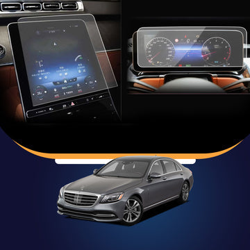 Mercedes-Benz S-CLASS Screen Guard Touch Infotainment And Instrument Cluster Screen Guard